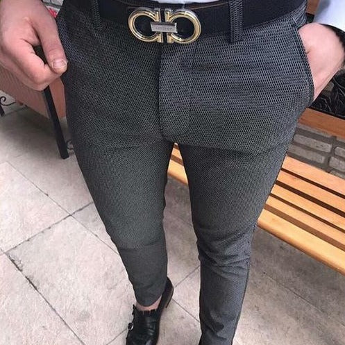 Smart Trousers in Dark Grey