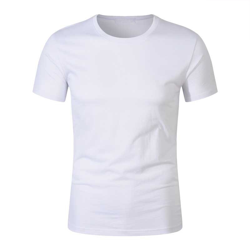 T-Shirt with Scoop Neck in White
