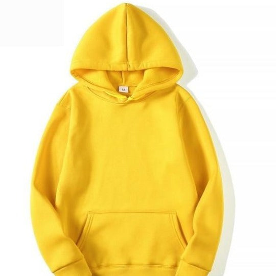 Hoodie in Yellow