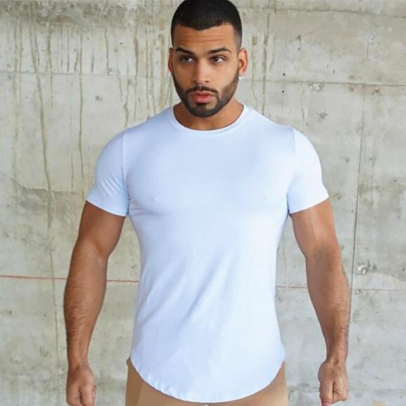 Muscle Fit T-Shirt in White