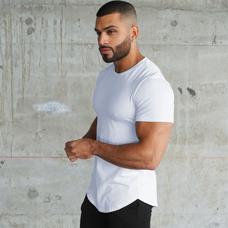 Muscle Fit T-Shirt in White