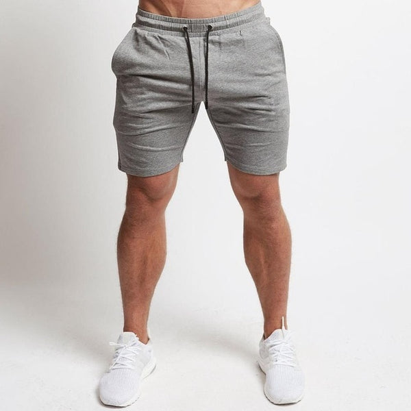 Jogger Shorts in Gray
