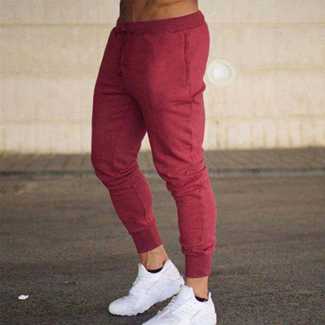 Jogger Pants in Red
