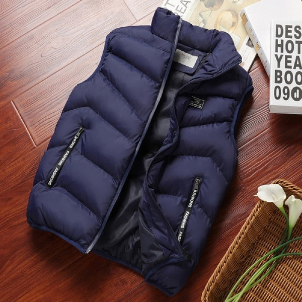 Insulated Vest in Navy Blue