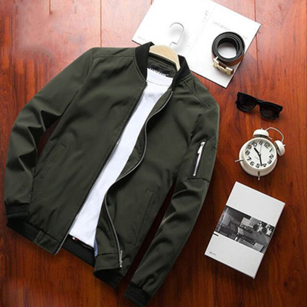 Bomber Jacket in Green